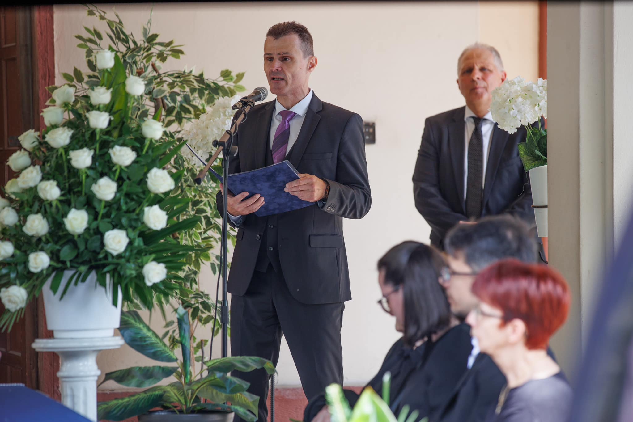 Tahon Róbert, Juhász Péter temetés